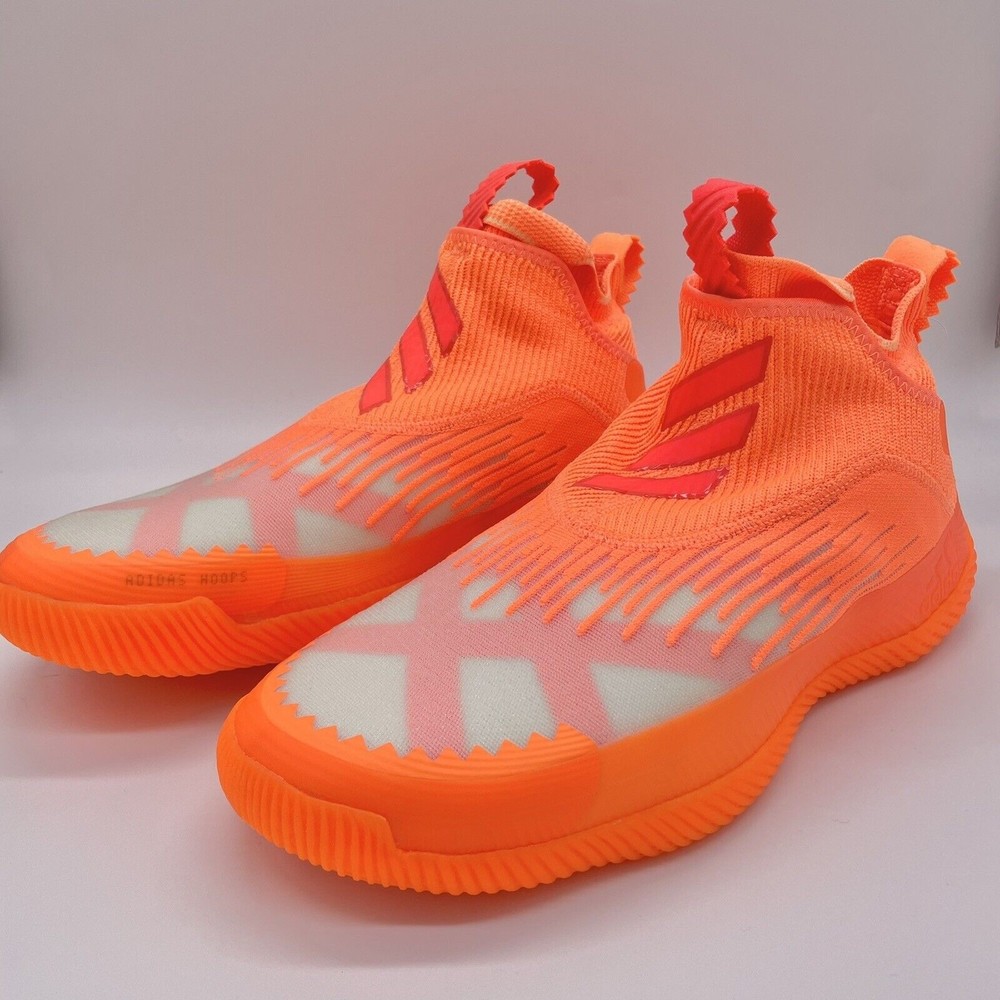 Adidas Next Level Futurenatural Screaming Orange Trae Young Mens 9.5. FX3555 NWT